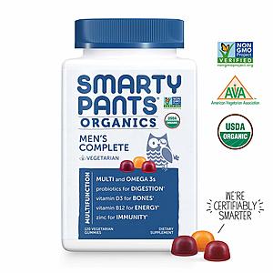SmartyPants Vitamins with Amazon Prime are 40% off plus use Subscribe & Save for another 5% or 15% off
