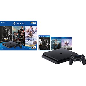 1TB Sony PlayStation 4 Only on PlayStation Console Bundle (Includes 3 Games) $199 + Free Shipping