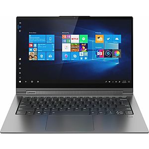 Lenovo - Yoga C940 2-in-1 14" Touch-Screen Laptop - Intel Core i7 - 12GB Memory - 512GB Solid State Drive - Iron Gray $999.99