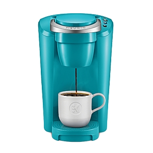 Keurig K-Compact Single-Serve K-Cup Pod Coffee Maker (Turquoise) $35 + Free Shipping