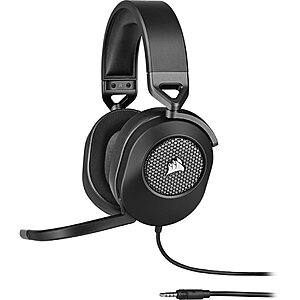 Corsair HS65 Surround Wired 7.1 Dolby Audio PC/Mac Gaming Headset w/ Sound ID Technology (Carbon) $40 + Free Shipping