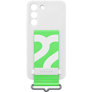 Samsung Galaxy S22/S22+ Silicon Cases w/ Strap (various styles) $6 + Free S/H