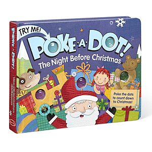 Melissa & Doug Children's The Night Before Christmas Poke-a-Dot Button Board Book​ $7.15 + Free Shipping w/ Prime or on $35+