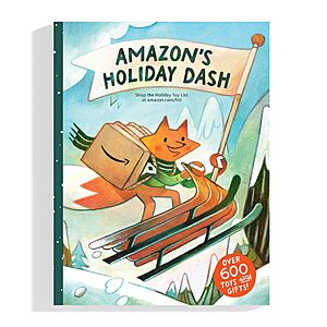 2023 Amazon's The Holiday Dash - Holiday Kids' Toy & Gift Catalog (Free) + Free Shipping w/ Prime or on $35+