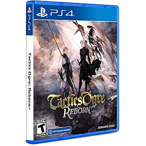 Tactics Ogre: Reborn w/ Free PS5 Digital Upgrade (PS4) $25 + Free Shipping w/ Prime or $35+