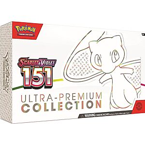 Pokémon Trading Card Game: Scarlet & Violet 151 Ultra-Premium Collection $96 + Free Shipping
