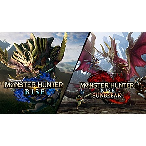 Nintendo Switch Capcom Digital Games: Monster Hunter Rise Deluxe + Sunbreak Deluxe $24.50, Monster Hunter Rise + Sunbreak $20, Dragon's Dogma $5 & More