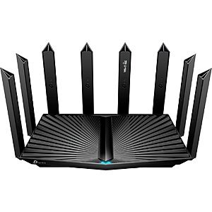 TP-Link Archer AXE7800 Tri-Band WiFi 6E Gigabit Router w/ 1x 2.5 Gbps & 1 Gbps Ports, 2x USB Ports, & OneMesh $200 + Free Shipping