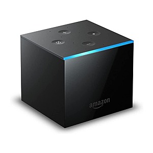 WOOT.com - (Refurbished) Fire TV Cube, hands-free with Alexa built in, 4K Ultra HD, streaming media player, released 2019 (2nd Gen) $39.99