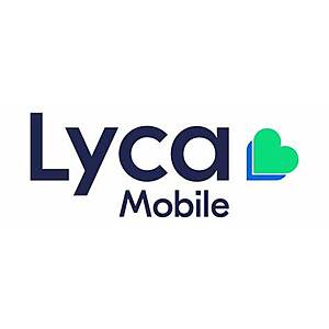 Lyca Mobile: 6-Month Plan w/ Unlimited Talk / Text: 15GB $75, 12GB $60, 6GB $45