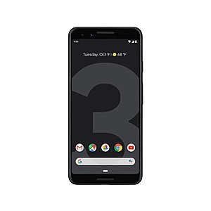Google Pixel 3 Unlocked Smartphones (Scratch & Dent): 64GB Pixel 3 $100 + Free S/H w/ Amazon Prime