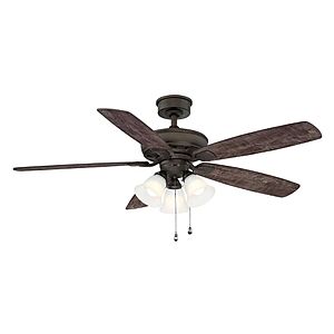 Home Depot: Up to 50% Off Select Ceiling Fans: 54" Hampton Bay Wellton $73.80 & More + Free Shipping