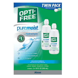 2-Pack 10-Oz Opti-Free PureMoist Multi-Purpose Disinfecting Solution $6.30 w/ store pickup on $10 orders ~ Walgreens