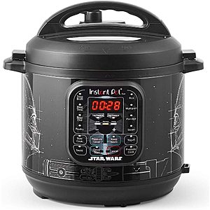6-Quart Instant Pot Duo: Star Wars Darth Vader, Little Bounty or R2D2 $60 at Amazon