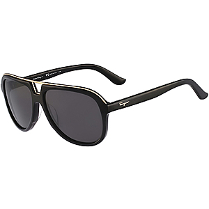 Salvatore Ferragamo Aviator Sunglasses (Various) $60 & More + Free Shipping