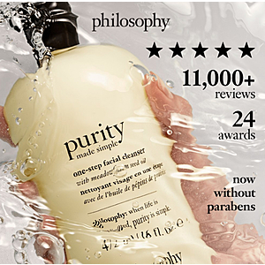 Philosophy: 35% Off Select Beauty Products + Free Shipping