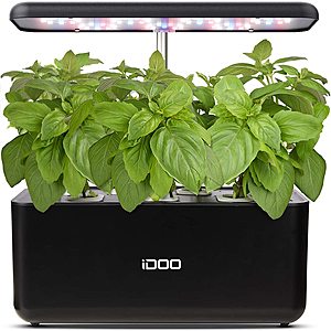 IDOO Hydroponics Indoor Herb Garden Starter Kit w/ LED Grow Light $52.50 at Amazon Free S/H
