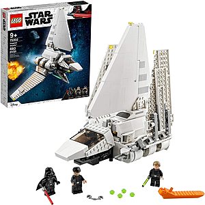 660 Pc. LEGO Star Wars Imperial Shuttle (75302 w/Luke Skywalker & Darth Vader) $59.99 + Free Shipping