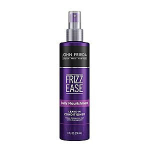 John Frieda Frizz Ease Conditioner, Leave-in Conditioner 8 oz. $5.23 w/s&s