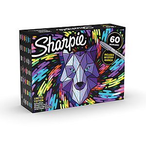 60 Ct. Sharpie Markers Limited Edition Set (40 Fine/20 Ultra Point) $20 - Walmart