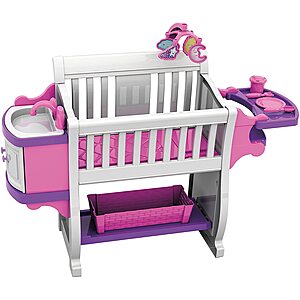 My Very Own Nursery Baby Doll Playset, Doll Furniture, Crib, Feeding Station $19.97 Amazon / Walmart