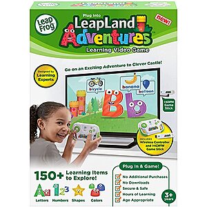 LeapFrog LeapLand Adventures Learning Video Game $19.60