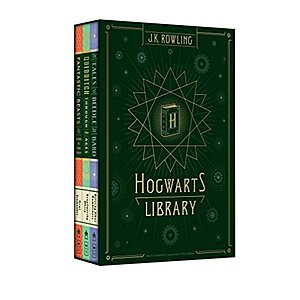Hogwarts Library Boxset by J.K. Rowling (Hardcover) $13.65 + Free Ship w/Prime