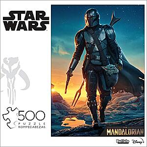 Buffalo Games Star Wars Jigsaw Puzzle: 500-Piece The Kid Comes with Me $7.99 & More + Free Ship w/Prime