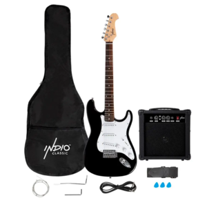 Monoprice Indio Cali Electric Guitar w/ 10W Amp, Strap, and Extra Strings $93.59 + Free Shipping