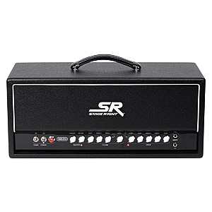Stage Right by Monoprice SB20 50-watt All Tube 2-channel Guitar Amp Head with Reverb $208.20 + Free Ship