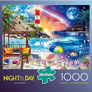 1000 Pc. Buffalo Games - Life's a Beach Jigsaw Puzzle Multi (26.75"L X 19.75"W) $9.03 + Free Shipping w/ Prime or on $25 or $35+