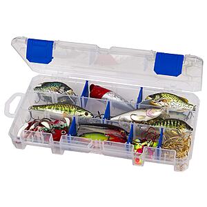 Flambeau Outdoors 3003 Tuff Tainer, Fishing Tackle Tray Box, Includes [9] Zerust Dividers, 18 Compartments $2.47 + Free Shipping w/ Prime or on $25+