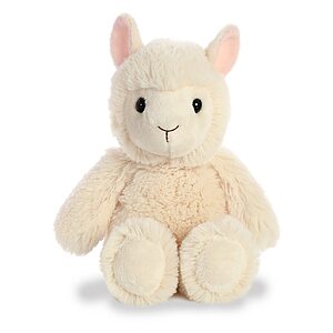 Aurora Playful Cuddly Friends Llama Stuffed Animal - White 8 Inches $5.50 + Free Shipping w/ Prime or on $35+