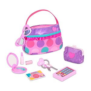 Battat Play Circle Makeup & Beauty Set – Dress Up Fashion Accessories Princess Purse Set $9.84 + Free Shipping w/ Prime or on $35+