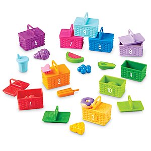 32-Pieces Learning Resources Sorting Surprise Picnic Baskets, Sorting & Matching Skills Toy $11.99 + Free Shipping w/ Prime or on $35+