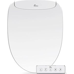 Bio Bidet Discovery DLS Electric Bidet Seat for Elongated Toilets in White with Auto Open $524 + Free Shipping