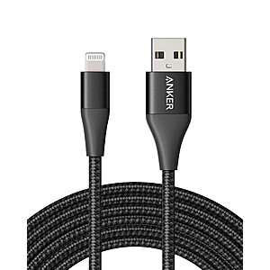 10ft. Anker 551 USB-A to Lightning Cable MFi Certified iPhone Cable $12.99 + Free Shipping w/ Prime or on $35+