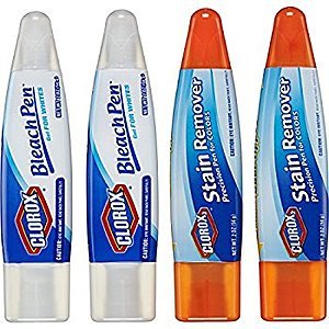 4-Ct Clorox Laundry Pens (2x Bleach & 2x Stain Fighter for Colors) $7.78 or $6.74 w/SS, AC + Free Shipping