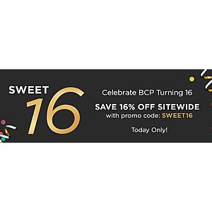 BCP Anniversary Sale 16% Off Your Purchase - e.g. Garden Wood Wagon Flower Planter $45 AC & More +Free Shipping