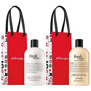 Philosophy Fragrance Gift Sets: Fresh & Creamy Duo or Sweet Duo 16oz. Gift Sets $16.36, 3-Piece Fragrance Set $24.95 AC - QVC +Free Shipping