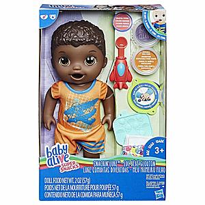 Baby Alive Super Snacks Snackin' Luke (African American) $8.25 - Amazon