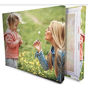 2-Count 18x24 Custom Easy Canvas Prints $34.99 + Free Shipping
