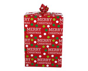 American Greetings Merry Christmas Jumbo (3. 17 ft. x 1. 08 ft. x 6. 67 ft) Gift Bag  $2.48 (*Add On or Use Amazon Day)