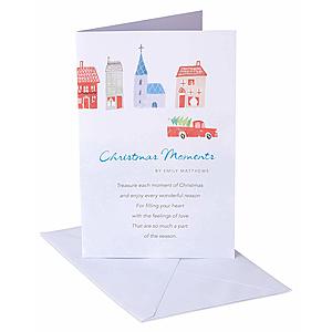 14-Count American Greetings Deluxe Christmas Boxed Cards from $3.05