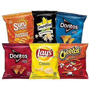 35-Ct. Frito-Lay Classic Mix Variety Pack $8.50 5% or $7.19 15% AC w/s&s