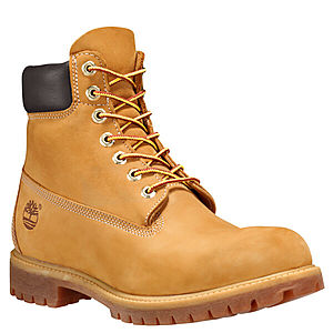 Timberland Men's 6-inch "Premium" Waterproof Boots (Wheat Nubuck) $115.00 + Free Shipping