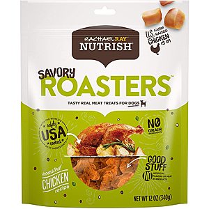 12oz. Rachael Ray Nutrish Real Meat Dog Treats (Chicken) $2.50 & More w/ S&S