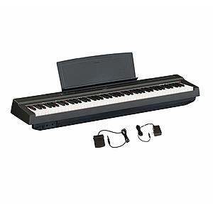 Yamaha P125 88-Key Weighted Action Digital Piano with Power Supply and Sustain Pedal, Black (Amazon Warehouse, Used - very good condition) $397