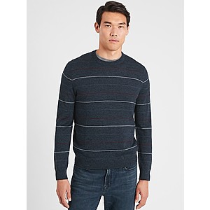 Banana Republic Factory: $50 Off $100+ Coupon: Men's Shirts & Sweaters from 5 for $12.95 & More + Free S/H on $50+