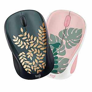 Target Circle: Logitech M317 Wireless Optical Mouse (Chirpy Red or Golden Garden) - $6.50 + Free Curbside Pickup